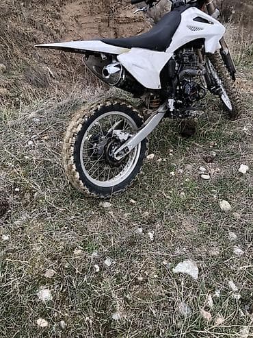 Кумурска мотороллер: Питбайк/эндуро мотоцикл, белый пластик, предназначен для бездорожья — 6