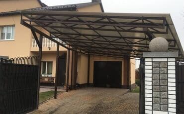 формы для садовых дорожек: Козырьки и навесы из металла и поликарбоната/профнастила - — 3