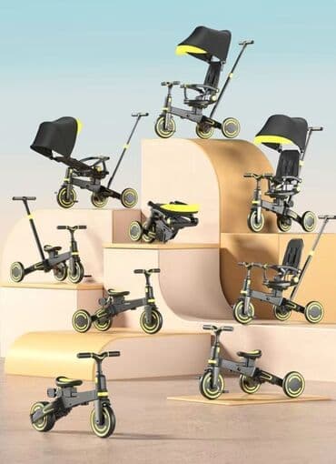 велосипед бишкек детский: В городе Карабалта продаю велоколяску почти новая пользовались очень — 2