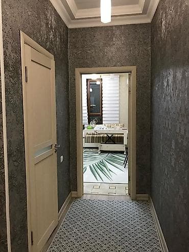 суточный аренда квартир: 1 комната, Люкс, элитка, Ата-Тюрк парк, Душевая кабина, Постельное белье, Парковка — 6