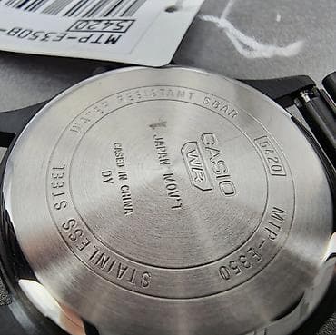 сары булун: Классикалык сааттар саат, Casio, Титан, Жапония, Суу өткөрбөөчү, Асыл нуска, Унисекс, Жаңы — 6