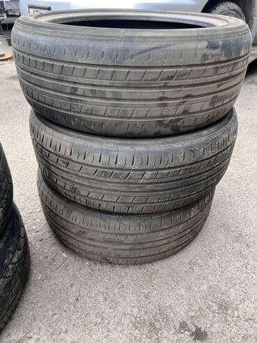 покрышки: Шины 215 / 45 / R 18, Лето, Б/у, Легковые, Yokohama — 1