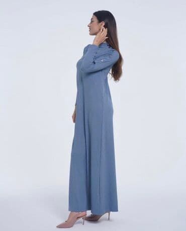 прокат карнавальных костюмов в бишкеке бишкек: Повседневное платье, Made in KG, Лето, Длинная модель, Вискоза, Лапша, M, S — 3