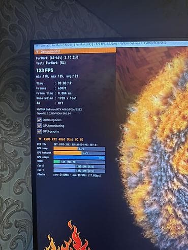 Планшеты: Видеокарта, Б/у, Asus, GeForce RTX, 8 ГБ, Для ПК — 3