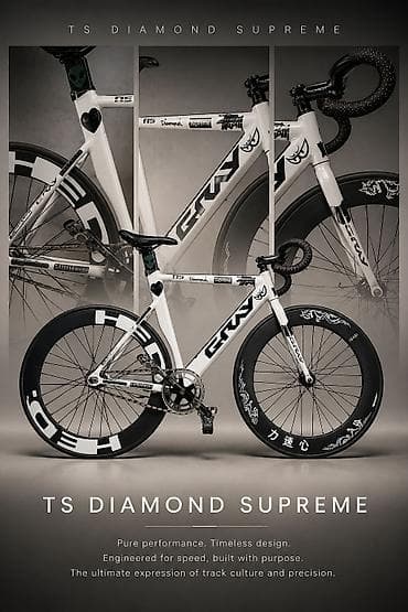 детский велик трехколесный: Шоссейный велосипед, Рама M (156 - 178 см), Б/у — 3