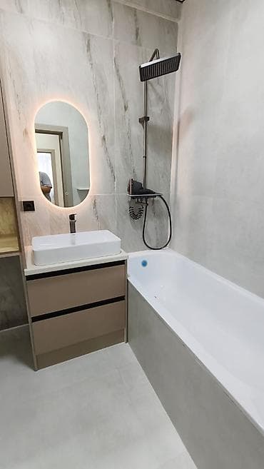 discovery studio: 2 комнаты, 62 м², Асанбай мкр Элитка, 13 этаж, Дизайнерский ремонт — 9