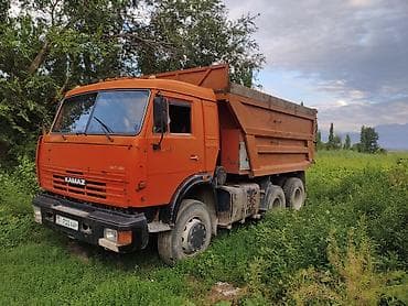 Строительное оборудование: КАМАЗ самосвал 6x4, серия (визуально), оранжевый Основные — 5