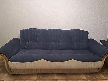 Шкафы: Комплект мягкой мебели, цвет - Синий — 1