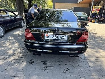 Транспорт: Mercedes-Benz S-class AMG: 2003 г., Автомат, Седан — 5
