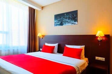 🎄Час.🌞День.🌃Ночь. 🌈Чистые 1 ком квартиры в центре Бишкека! ✅️Цены