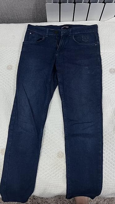 Джинсы: Мужские джинсы, S, Us Polo Assn, Б/у, цвет - Синий — 4