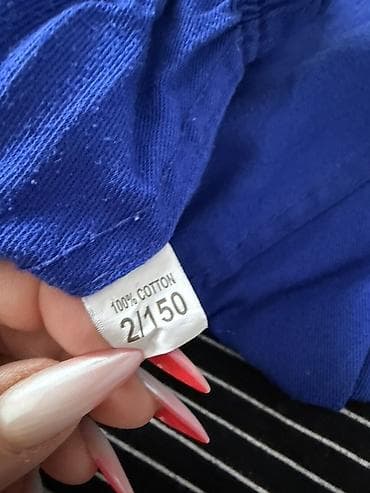Комплекты одежды: Детское кимоно для дзюдо/самбо adidas, синее. - Комплект: куртка — 4