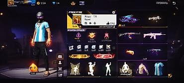 Аккаунт Free Fire - Уровень профиля: 66 - Ник: Ждaш ♡A (язык