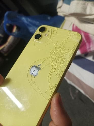 iphone hr: IPhone 11, 128 ГБ, Желтый, 66 % — 4