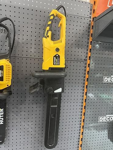 строительный: Цепная электропила Новый, От электросети, Huter, 2000 Вт — 2