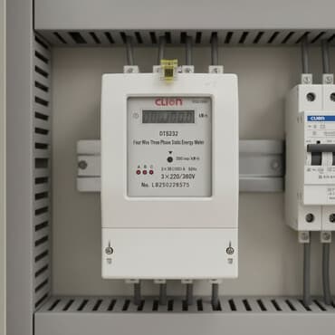 Трёхфазный статический счётчик электроэнергии CLION DTS232. Основные