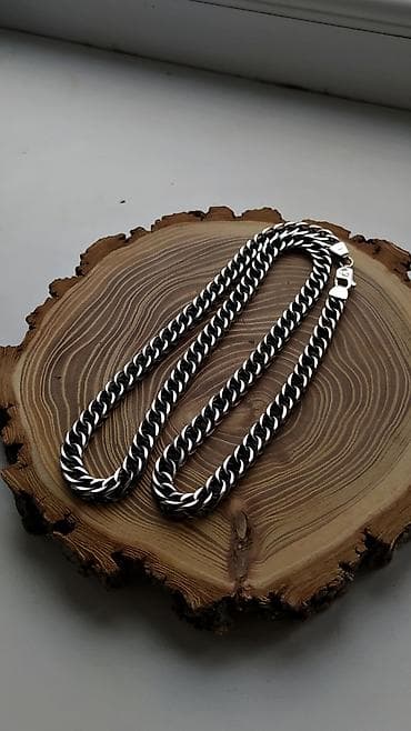 кыргыз алтын цепочка: Серебряная цепь Персидское плетение 60 гр 57 см Ручная работа Серебро — 2