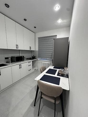 flat osh: 2 комнаты, 52 м², 105 серия, 4 этаж, Евроремонт — 8