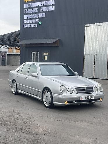 выхлоп е55: Mercedes-Benz E-класс AMG: 1999 г., 4.3 л, Автомат, Бензин, Седан — 3