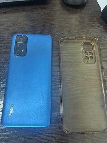 another 13: Redmi, Redmi Note 11S, Б/у, 128 ГБ, цвет - Синий — 2