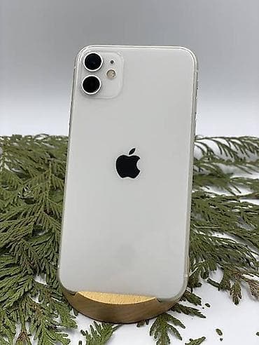ipad 8 gen: IPhone 11, Б/у, 64 ГБ, Белый, Наушники, Чехол, 88 % — 1