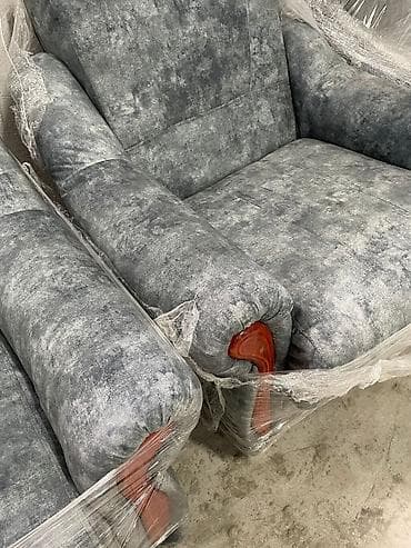 конул ачуу: В наличии два новых комплекта, зелёный диван и 2 кресла 22 тыс серый — 6