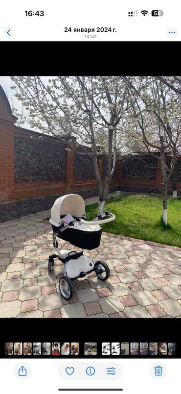 пистолет с пистонами: Коляска, Б/у — 4