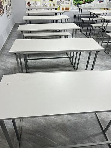 Мебель: Комплект парты и стула, цвет - Серый — 3