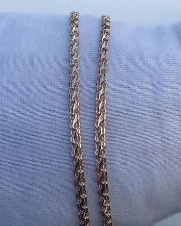 продаю золотую цепочку: Плетение "Шопард" Золото 585 проба Ручная работа Вес цепи 32 гр — 15