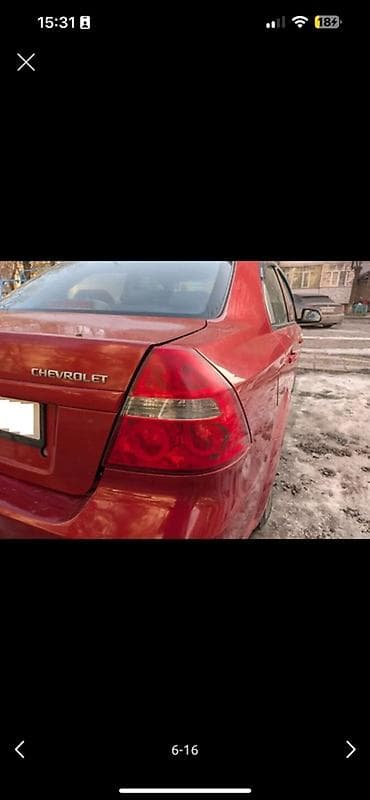 порш: Chevrolet Aveo: 2008 г., 1.4 л, Автомат, Бензин, Седан — 6