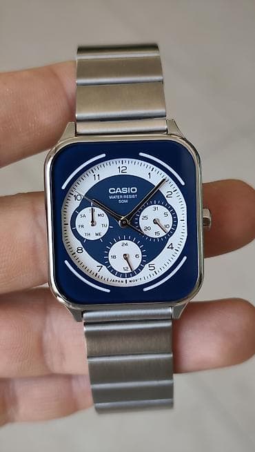 Аксессуарлар: Классикалык сааттар саат, Casio, Асыл нуска, Эркектердики, Жаңы — 2
