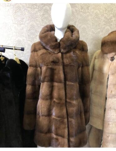 брендовые кошельки: Шуба, Норка, По колено, С капюшоном, 3XL — 2