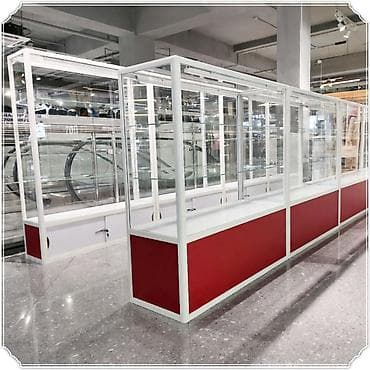 Соода жабдуулары: Прилавок витрина, витрина стеклянная, торговые витрины металлические — 8