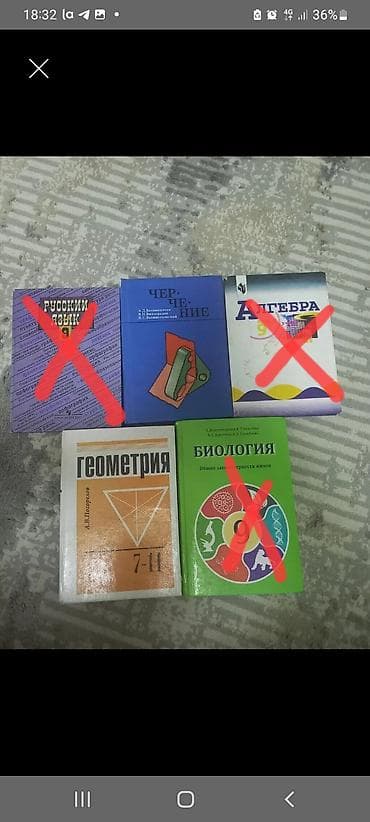 Комплект школьных учебников: - Русский язык, 9 класс (темы