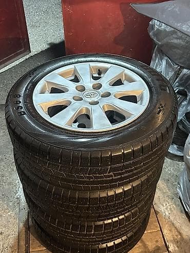 jetta 2: Колеса в сборе 205 / 65 / R 16, Зима, Комплект, Легковые, Литые, отверстий - 5 — 1