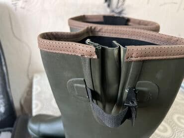 купить прикормочный кораблик бу: Размер 46 на 45 под.Высокие резиновые сапоги для рыбалки/охоты - — 1