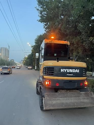 Транспорт: Экскаватор, Hyundai, 2022 г., Колесный — 2