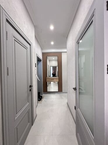 Ковролин: 2 бөлмө, 67 м², Элитка, 9 кабат, Дизайнердик ремонт — 8