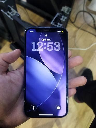iphone 2020: IPhone 12, Б/у, 64 ГБ, Синий, Кабель, 72 % — 1