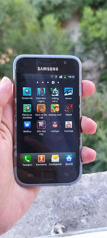 redmi note: Samsung I9001 Galaxy S 2011 Edition, Б/у, < 2 ГБ, цвет - Черный, 1 SIM — 9