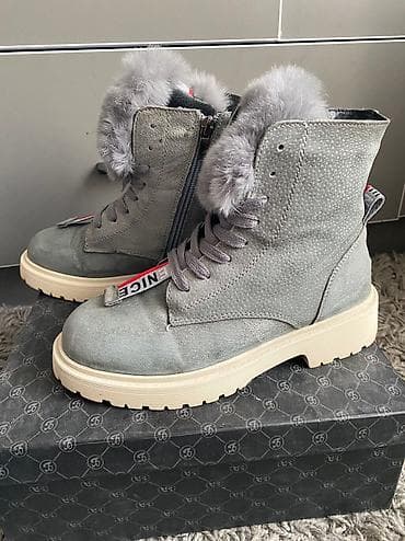 foot patch: Продаю классные теплые зимние ботинки в отличном состоянии, полностью — 2