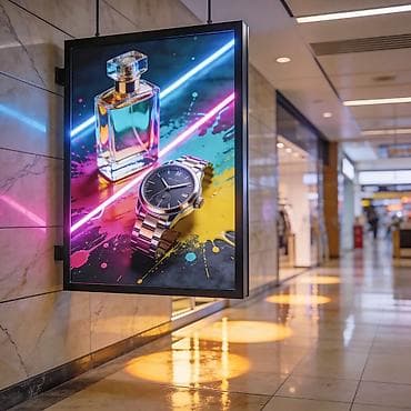 3д буквы: LED‑лайтбоксы для рекламы в ТЦ и галереях - Двухсторонние световые — 1