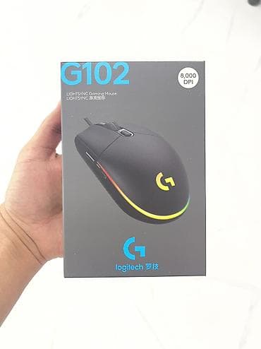 Игровая мышь Logitech G102 LIGHTSYNC - Проводная игровая модель с