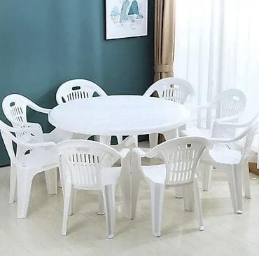 садово парковая мебель: Комплект садовой мебели, Стулья, Пластик — 7