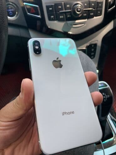 халадилник каракол: IPhone X, Күмүш, Каптама — 1