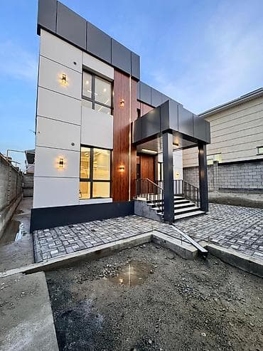 4 bedroom: Срочно продается 2-этажный дом в стиле ХАЙТЕК😍 Район:Жм Арча-Бешик💥 — 1