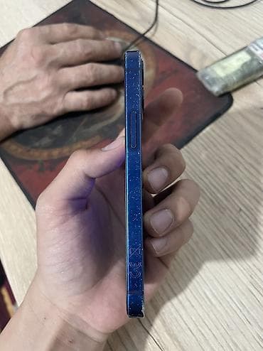 galaxy s20 plus: IPhone 12 mini, Б/у, 64 ГБ, Синий, Чехол, 72 % — 4