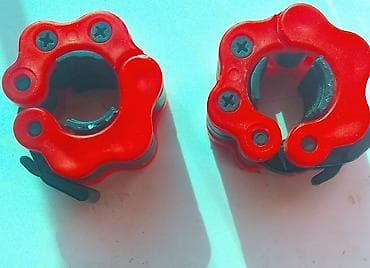 лямки для штанги: Замки-фиксаторы для гантелей/штанги, пара - Тип: быстрозажимные — 1