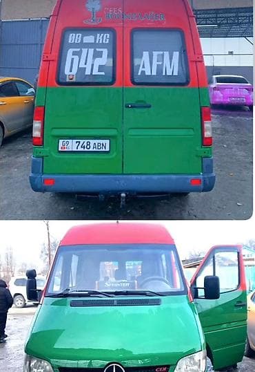 спринтер такси: Mercedes-Benz Спринтер: 2003 г., 2.2 л, Ручные, Дизель, Бус — 3