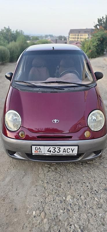 Унаа: Daewoo Matiz: 2007 г., 0.8 л, Кол менен иштөөчү, Бензин, Хетчбек — 6